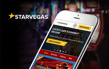 Screenshot dell'app StarVegas Casino